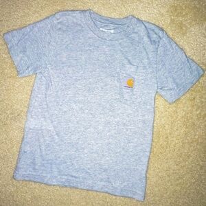 Kids Carhartt pocket t shirt size 6